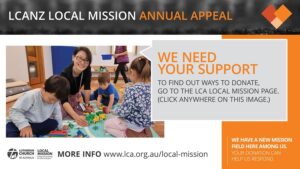 LCANZ Local Mission Appeal