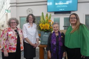 St Andrews site morning tea 2