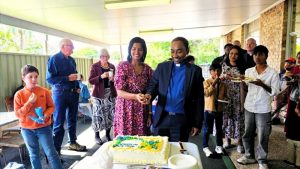 Jas and Stella at Cake for media2PG